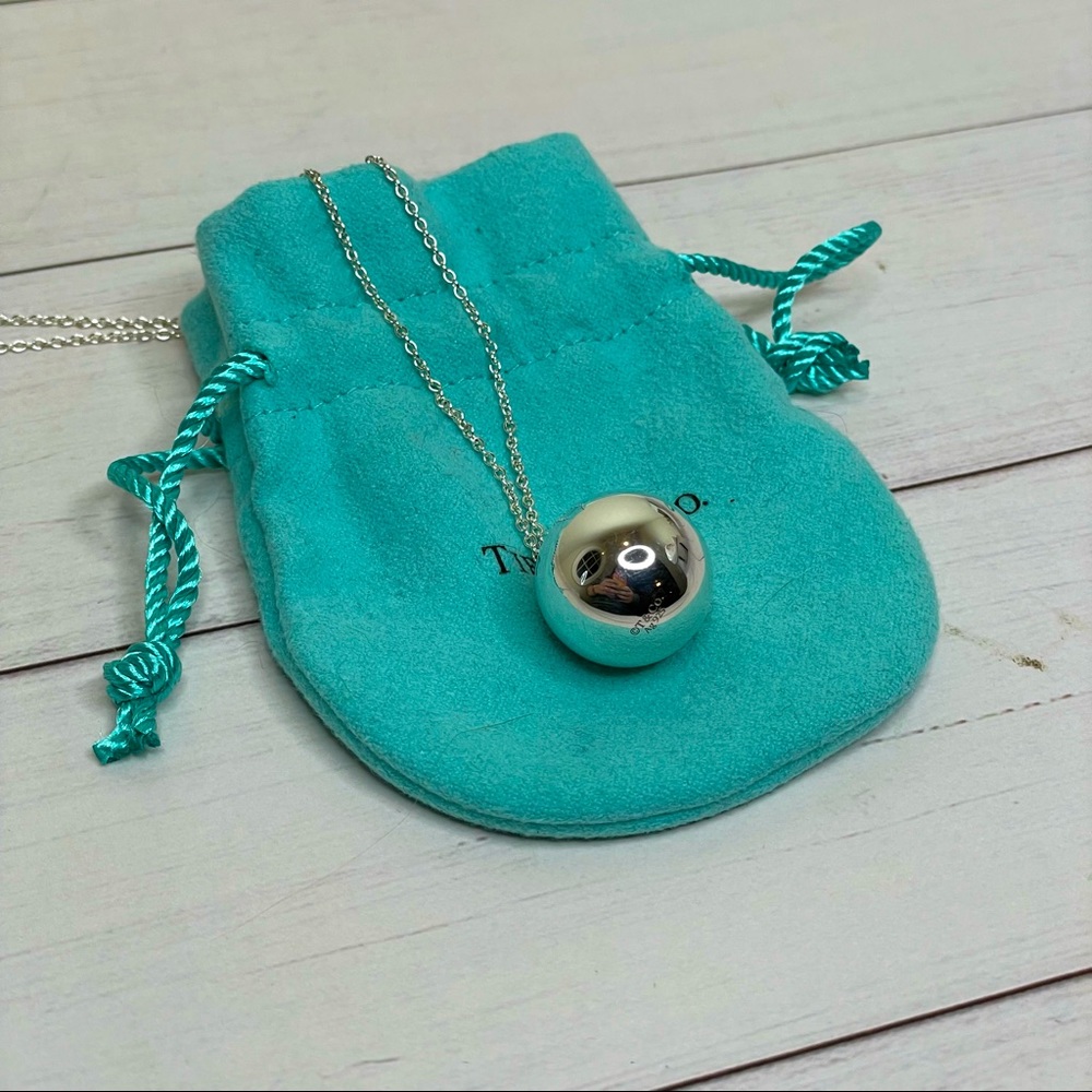 Sterling Silver 19mm HardWear Ball Pendant Necklace